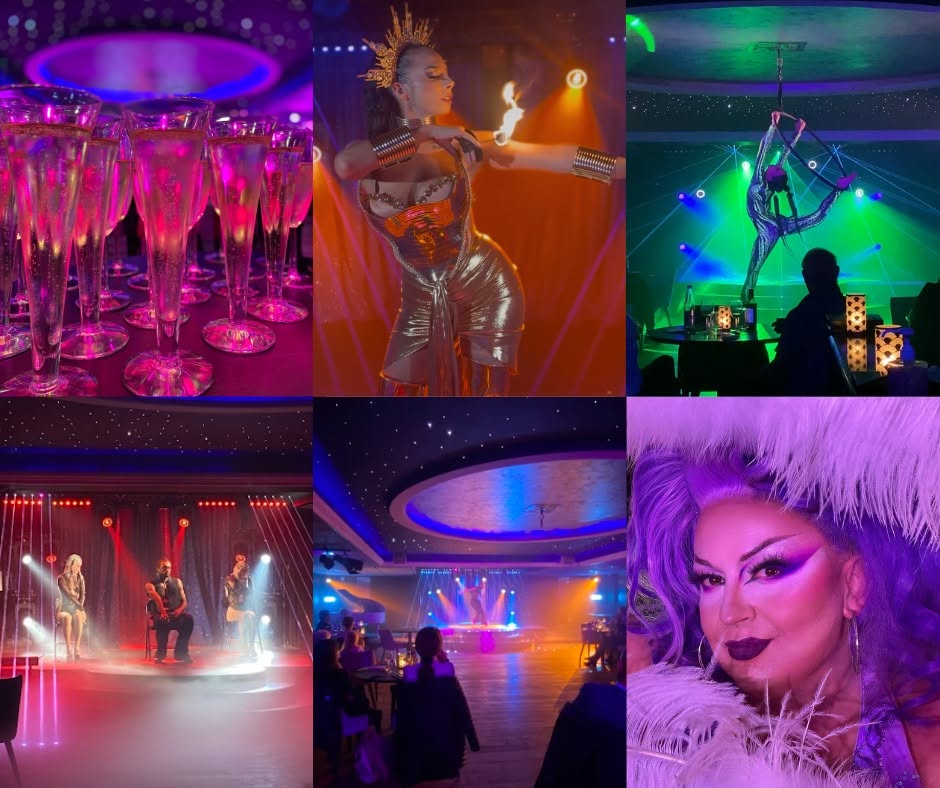 Ambiance du spectacle Kiss and Love au Cabaret Club